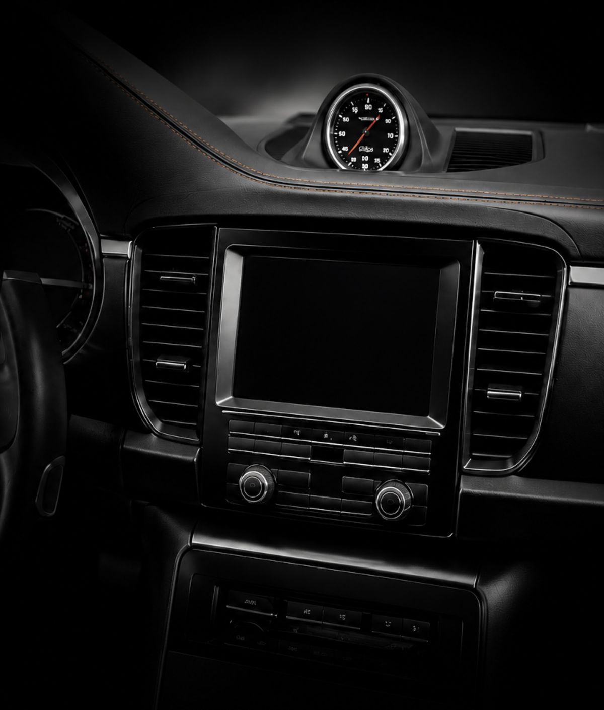 Intérieur Porsche — Système multimédia PCM — N'Joy Genius Car