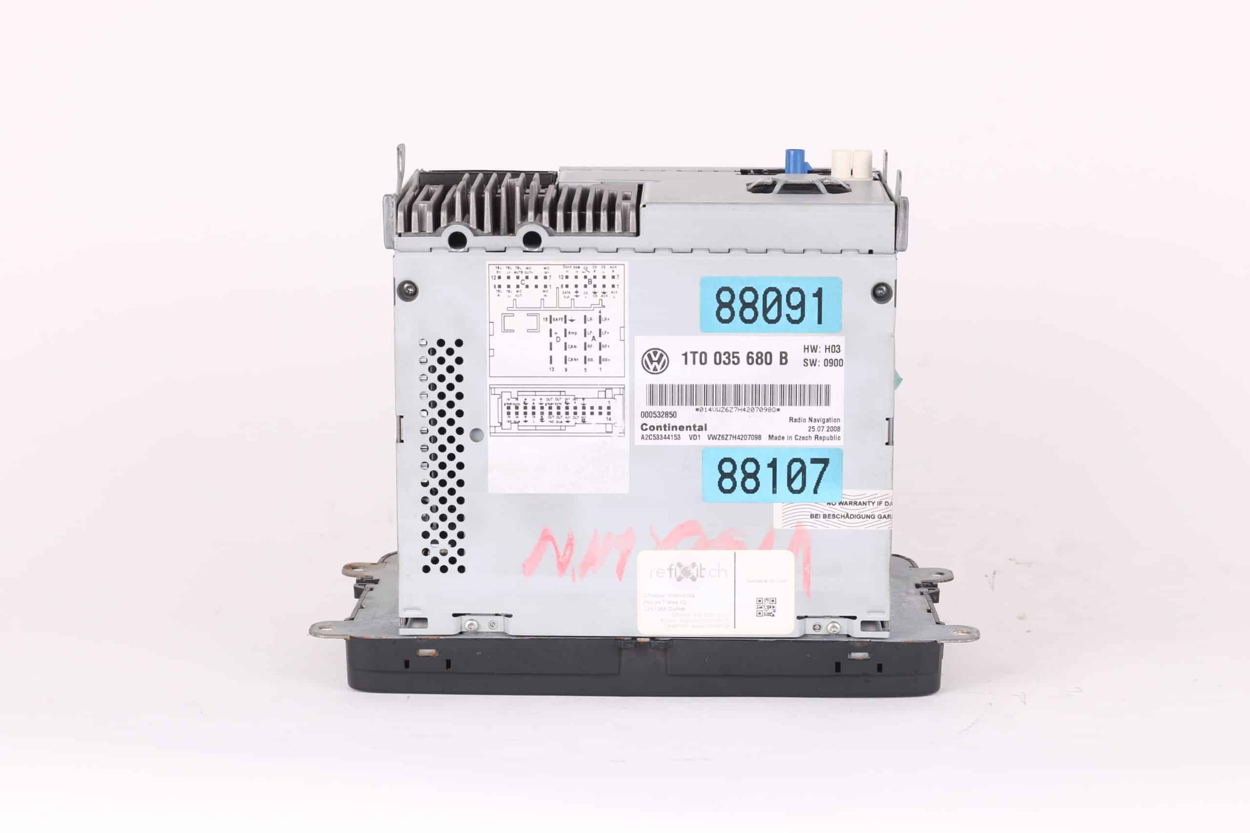 Système multimédia RNS-510 | 1T0 035 680 B - Afbeelding 5