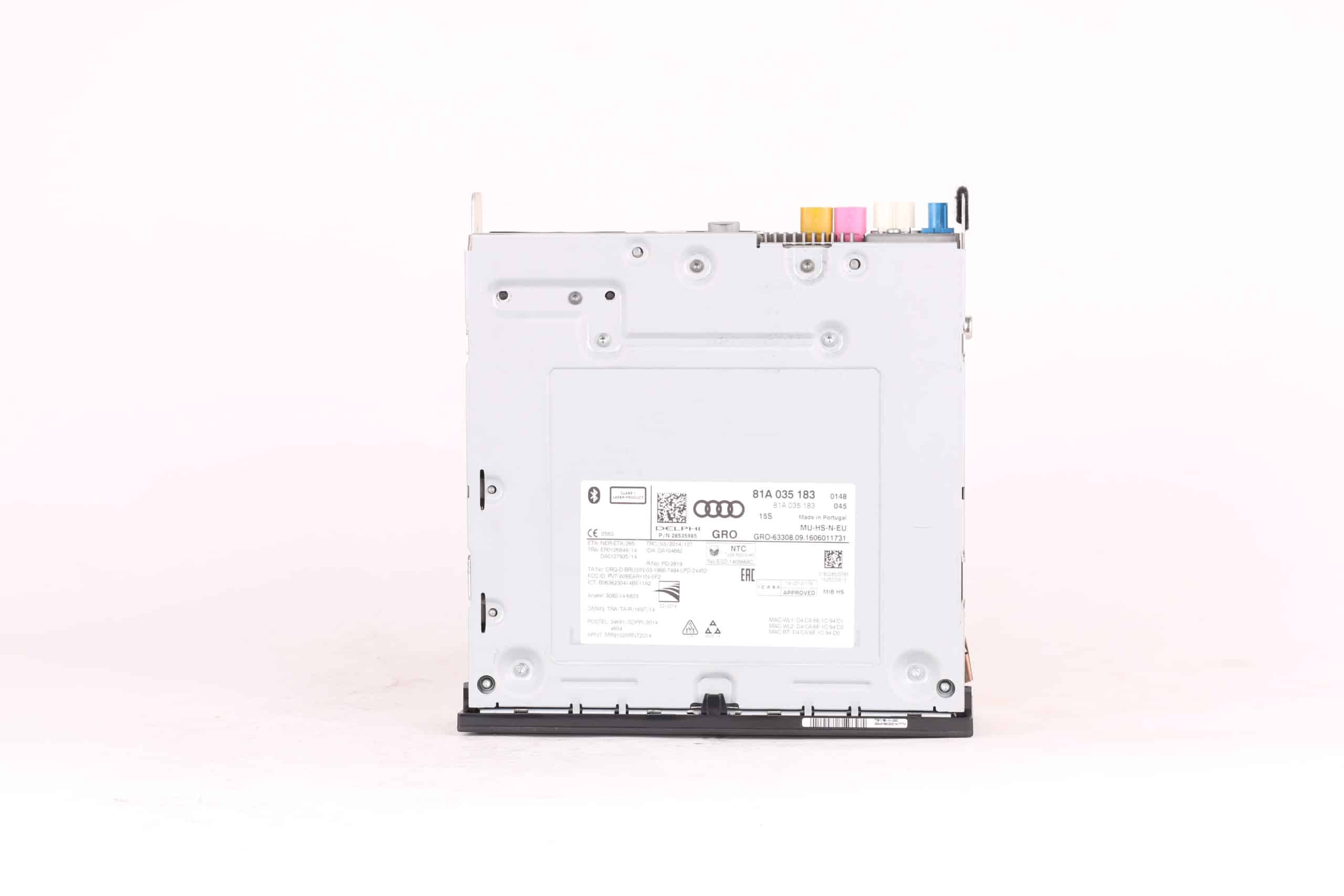 Système multimédia MU-HS-N-EU | 81A 035 183 (1) - Imagem 5