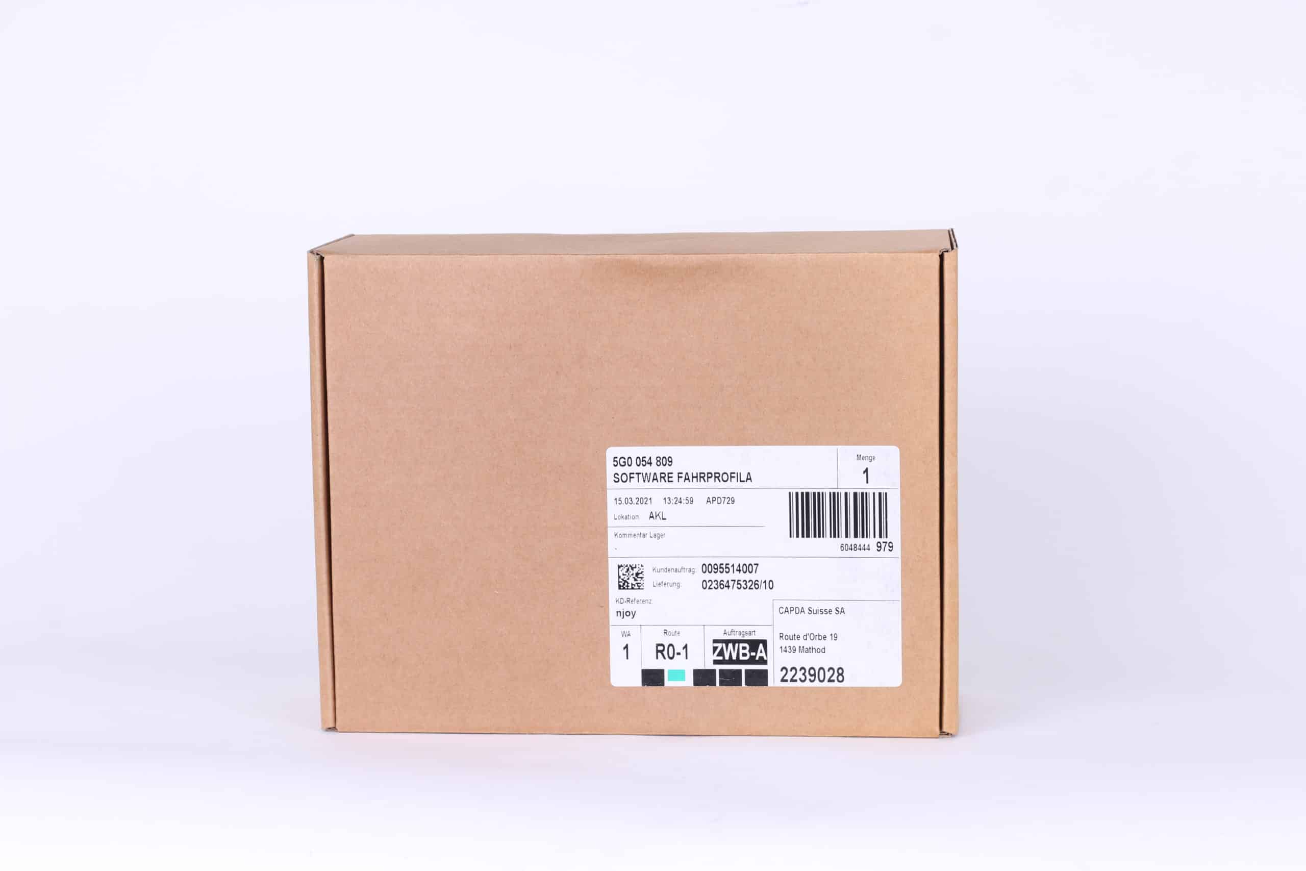 Mise à niveau pour profil de conduite | 5G0 054 809