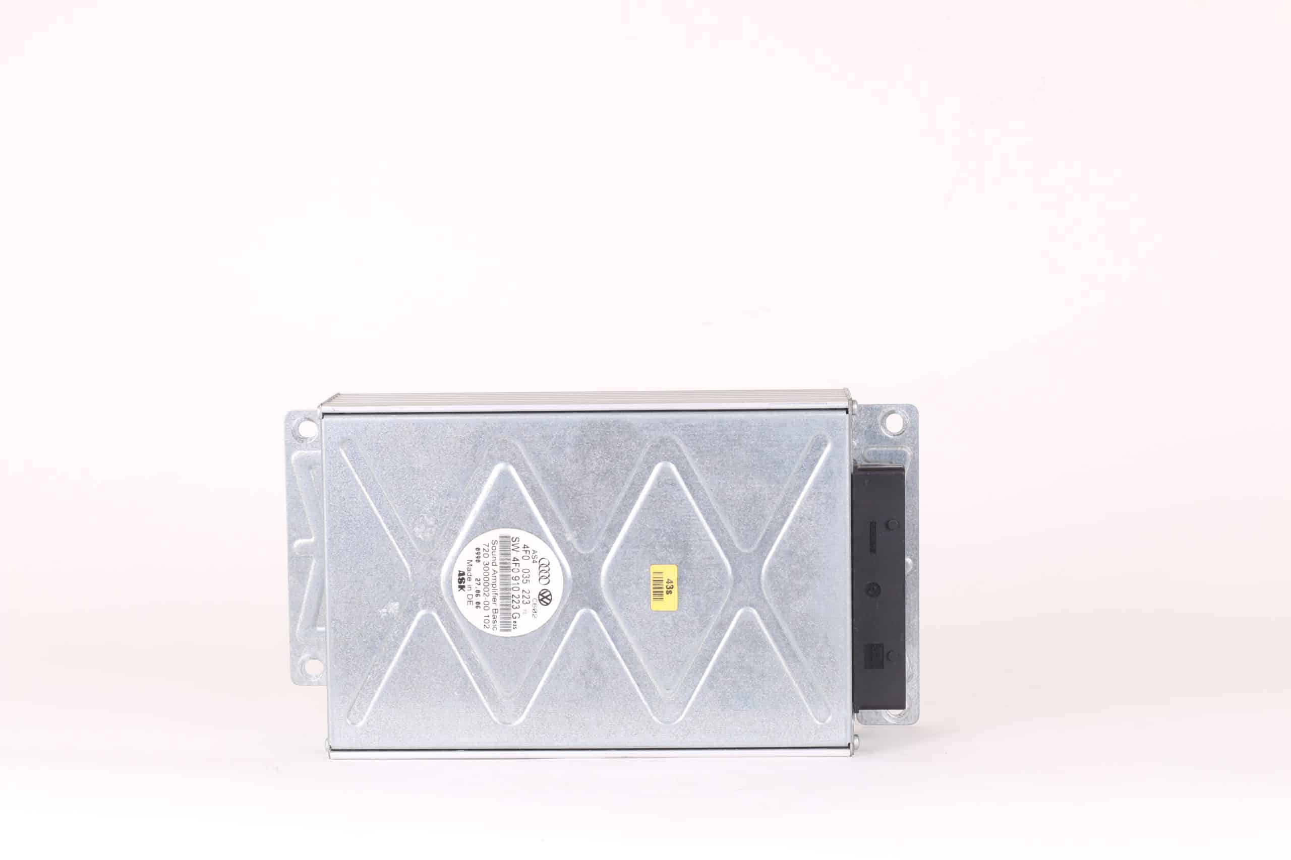 Amplificateur audio d'origine Audi ASK pour systèmes actif | 4F0 910 223 G