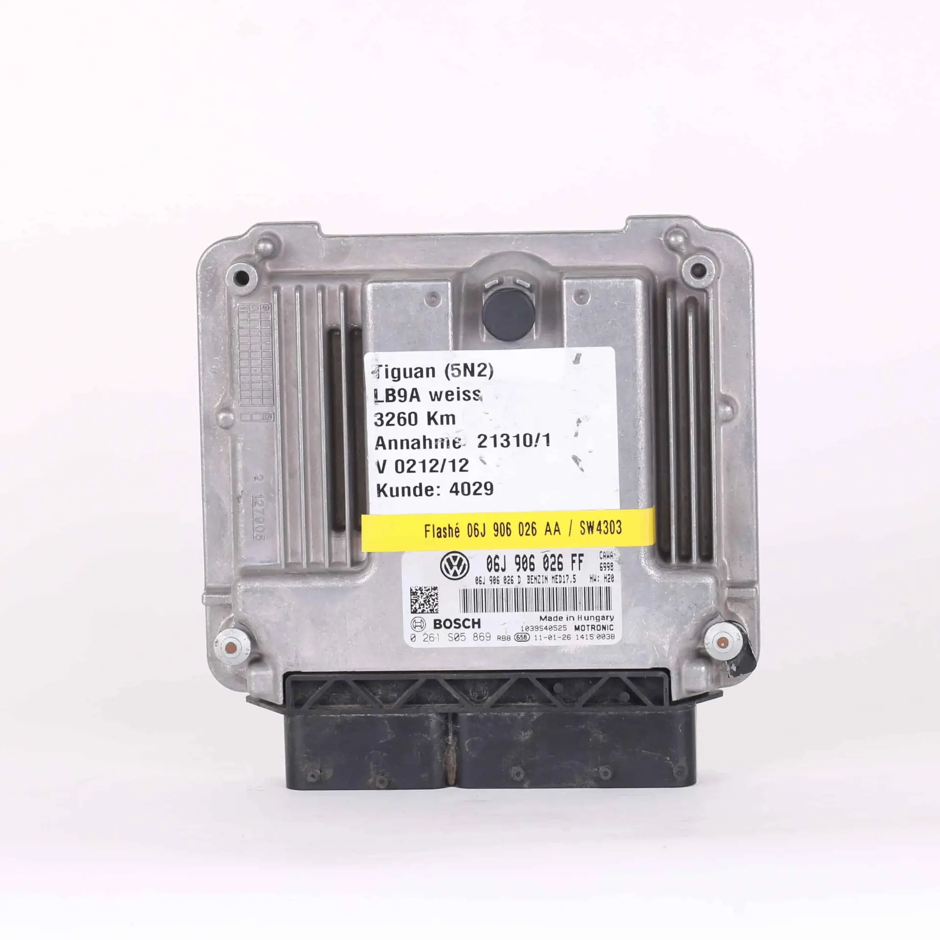 Calculateur moteur 0 261 S05 869 | 06J 906 026 AA